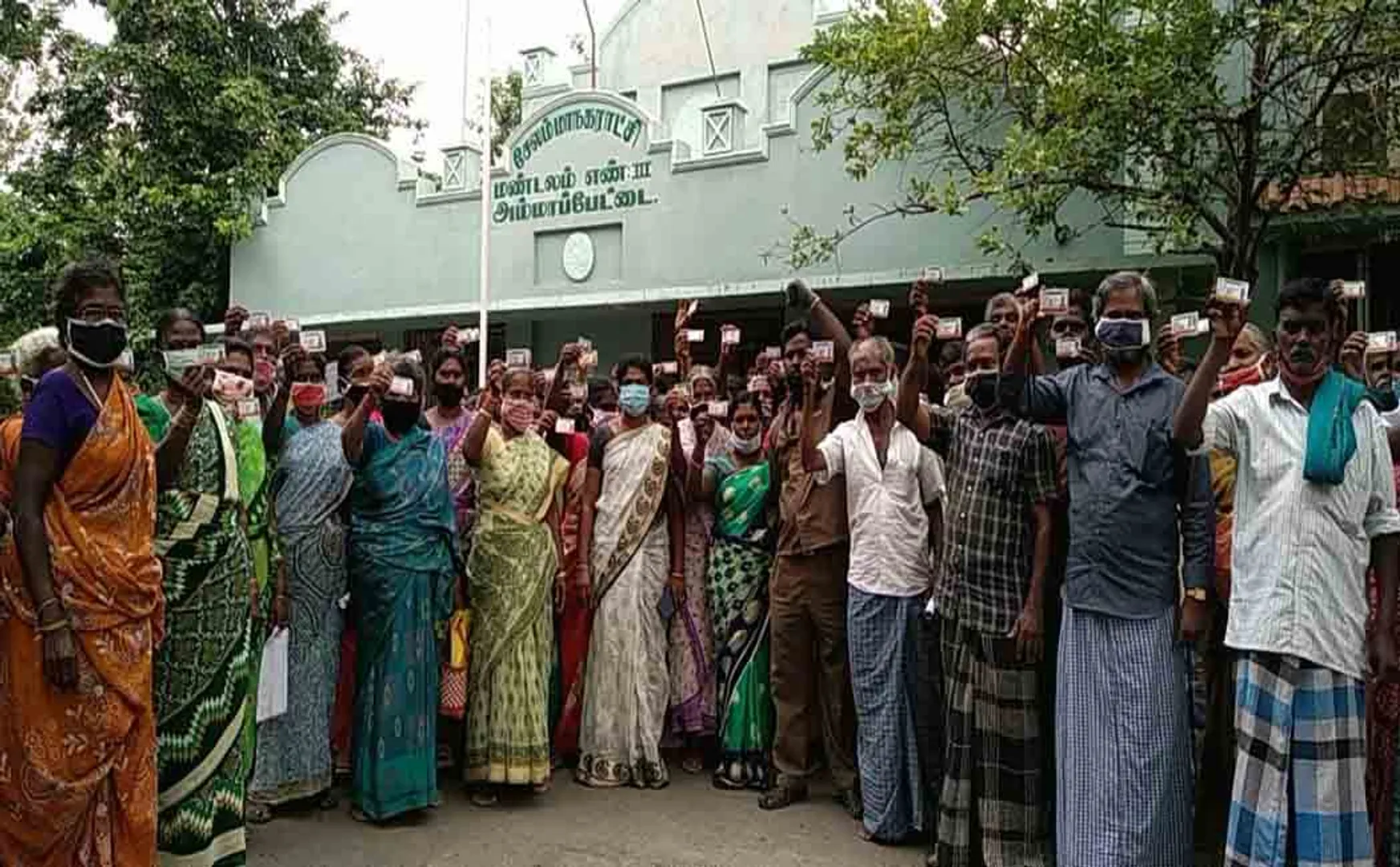 salem district ammapet zonal corporation roadside vegetables shops peoples 